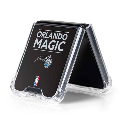 NBA Orlando Magic Standard - Black Galaxy Z Flip5 5G Clear Case