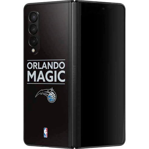 NBA Orlando Magic Standard - Black Galaxy Z Fold3 5G Skin
