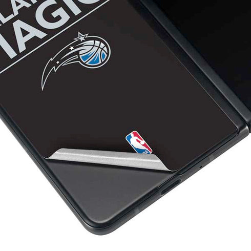 NBA Orlando Magic Standard - Black Galaxy Z Fold3 5G Skin
