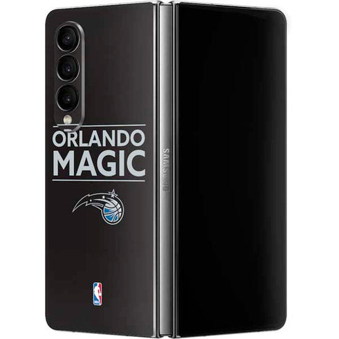 NBA Orlando Magic Standard - Black Galaxy Z Fold4 5G Skin