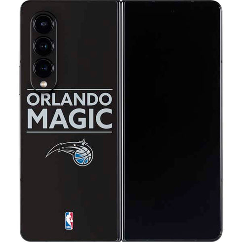 NBA Orlando Magic Standard - Black Galaxy Z Fold4 5G Skin
