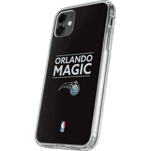 NBA Orlando Magic Standard - Black iPhone 11 Clear Case
