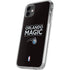 NBA Orlando Magic Standard - Black iPhone 11 Clear Case