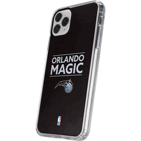 NBA Orlando Magic Standard - Black iPhone 11 Pro Clear Case