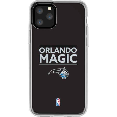 NBA Orlando Magic Standard - Black iPhone 11 Pro Clear Case