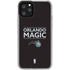 NBA Orlando Magic Standard - Black iPhone 11 Pro Clear Case