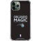 NBA Orlando Magic Standard - Black iPhone 11 Pro Max Clear Case