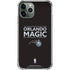 NBA Orlando Magic Standard - Black iPhone 11 Pro Max Clear Case