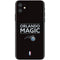 NBA Orlando Magic Standard - Black iPhone 11 Skin