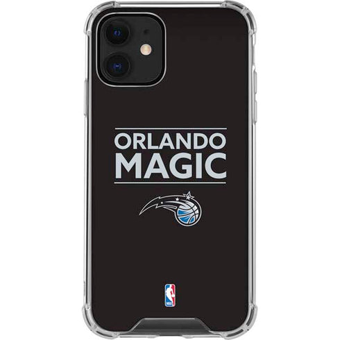 NBA Orlando Magic Standard - Black iPhone 12 Clear Case