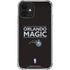 NBA Orlando Magic Standard - Black iPhone 12 Mini Clear Case