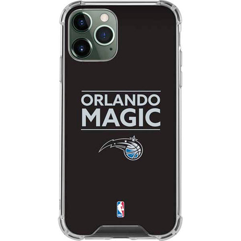 NBA Orlando Magic Standard - Black iPhone 12 Pro Clear Case