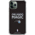NBA Orlando Magic Standard - Black iPhone 12 Pro Clear Case