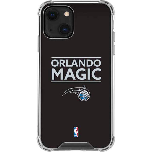 NBA Orlando Magic Standard - Black iPhone 13 Clear Case