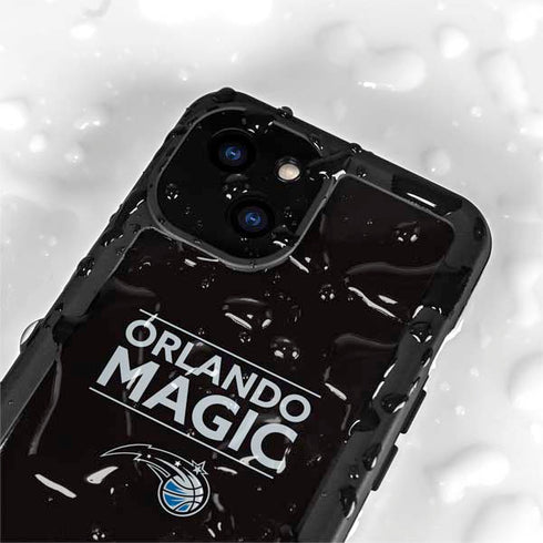 NBA Orlando Magic Standard - Black iPhone 13 Mini Waterproof Case