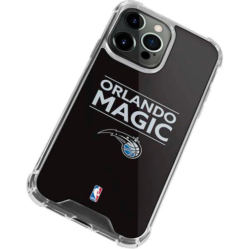 NBA Orlando Magic Standard - Black iPhone 13 Pro Clear Case