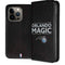 NBA Orlando Magic Standard - Black iPhone 13 Pro Folio Case