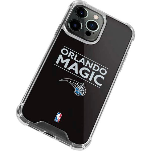 NBA Orlando Magic Standard - Black iPhone 13 Pro Max Clear Case