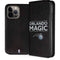 NBA Orlando Magic Standard - Black iPhone 13 Pro Max Folio Case