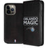 NBA Orlando Magic Standard - Black iPhone 13 Pro Max Folio Case