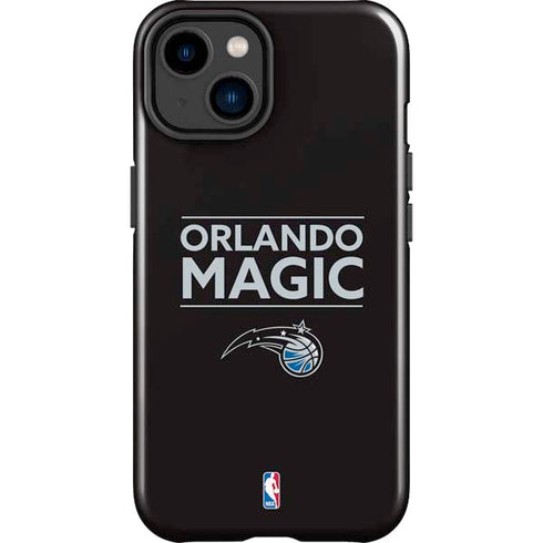 NBA Orlando Magic Standard - Black iPhone 15 Plus Impact Case