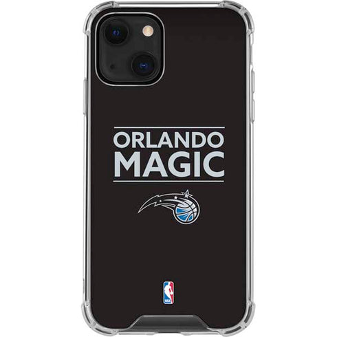 NBA Orlando Magic Standard - Black iPhone 15 Plus Clear Case
