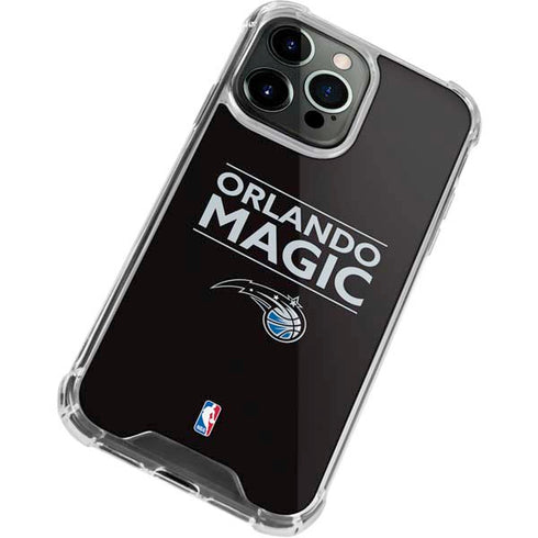 NBA Orlando Magic Standard - Black iPhone 14 Pro Clear Case