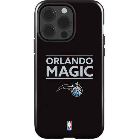 NBA Orlando Magic Standard - Black iPhone 15 Pro Impact Case