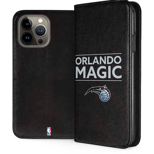 NBA Orlando Magic Standard - Black iPhone 15 Pro Max Folio Case