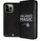 NBA Orlando Magic Standard - Black iPhone 15 Pro Max Folio Case