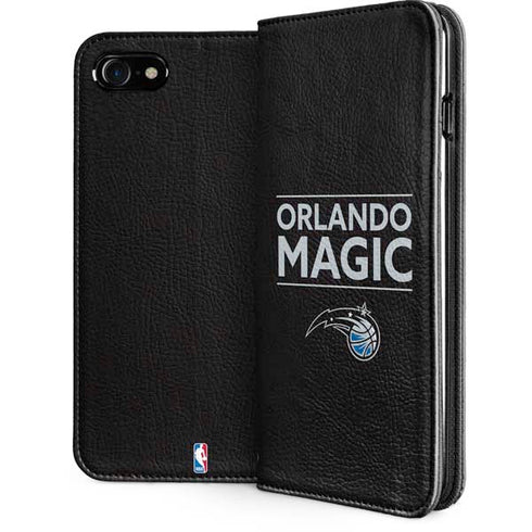 NBA Orlando Magic Standard - Black iPhone SE (2nd & 3rd Gen) Folio Case