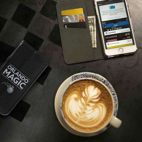 NBA Orlando Magic Standard - Black iPhone SE (2nd & 3rd Gen) Folio Case