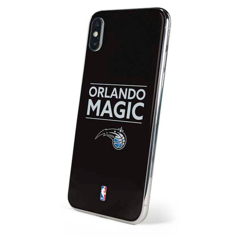 NBA Orlando Magic Standard - Black iPhone X Skin