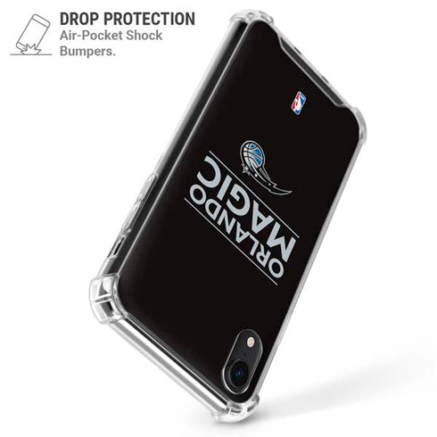 NBA Orlando Magic Standard - Black iPhone XR Clear Case