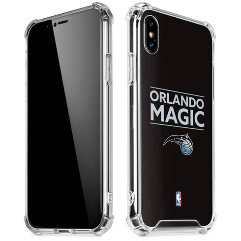 NBA Orlando Magic Standard - Black iPhone XS Max Clear Case