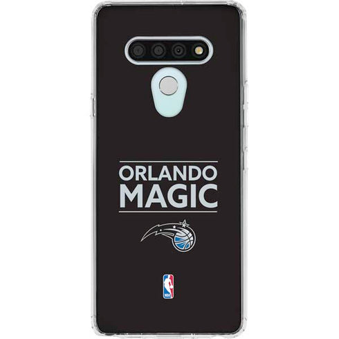 NBA Orlando Magic Standard - Black LG Stylo 6 Clear Case
