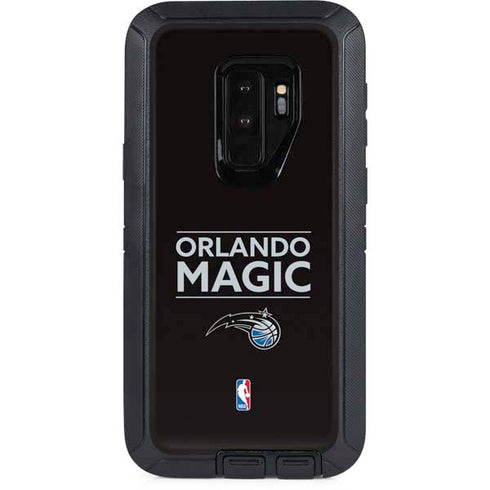 NBA Orlando Magic Standard - Black Otterbox Defender Galaxy Skin