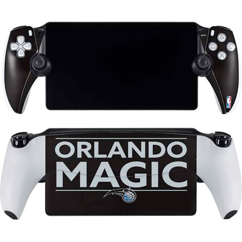 NBA Orlando Magic Standard - Black PlayStation Portal Remote Player Skin