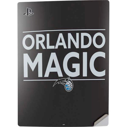 NBA Orlando Magic Standard - Black PS5 Digital Edition Console Skin