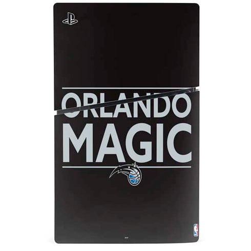 NBA Orlando Magic Standard - Black PS5 Slim Disk Bundle Skin