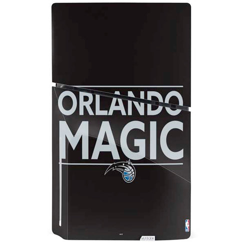 NBA Orlando Magic Standard - Black PS5 Slim Disk Bundle Skin