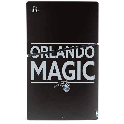 NBA Orlando Magic Standard - Black PS5 Slim Digital Edition Console Skin