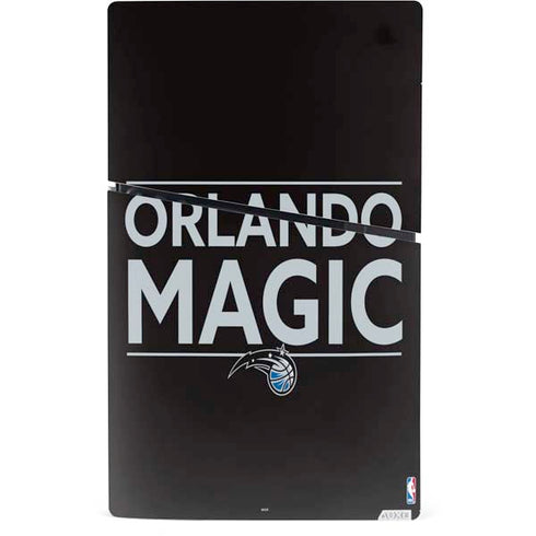 NBA Orlando Magic Standard - Black PS5 Slim Digital Edition Console Skin