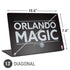 NBA Orlando Magic Standard - Black Universal Laptop 13in (10.6 x 7.6in) Skin