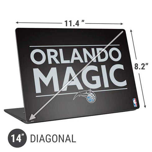 NBA Orlando Magic Standard - Black Universal Laptop 14in (11.4 x 8.2in) Skin