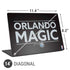 NBA Orlando Magic Standard - Black Universal Laptop 14in (11.4 x 8.2in) Skin