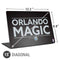 NBA Orlando Magic Standard - Black Universal Laptop 15in (12.2 x 8.8in) Skin