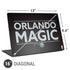 NBA Orlando Magic Standard - Black Universal Laptop 16in (13 x 9.4in) Skin
