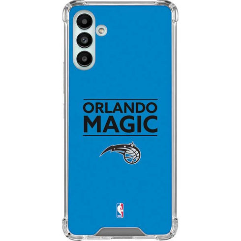 NBA Orlando Magic Standard - Blue Galaxy A13 5G Clear Case