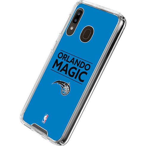 NBA Orlando Magic Standard - Blue Galaxy A30 Clear Case
